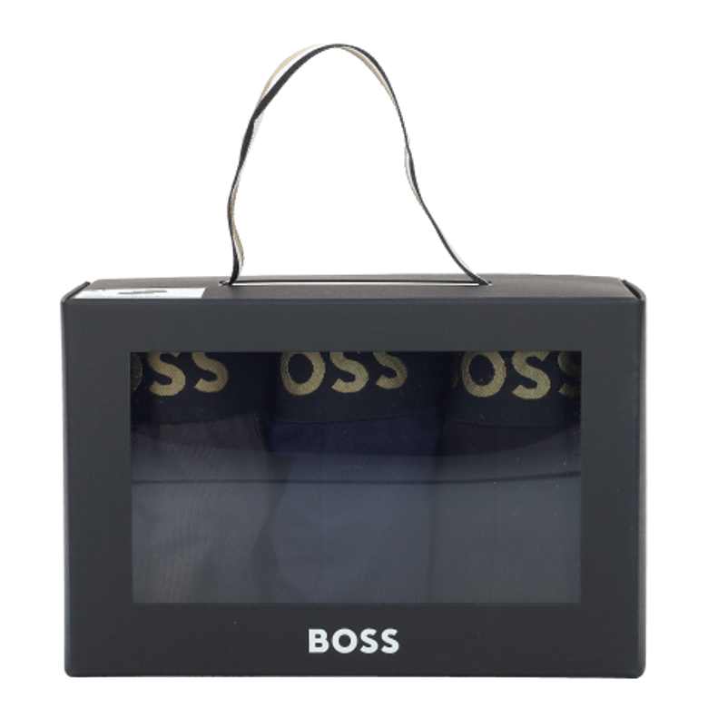 Boss Trunk 3P Gold Logo G underwear in rose