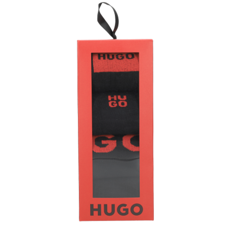 HUGO 4P RS GIFT RIB CC socks