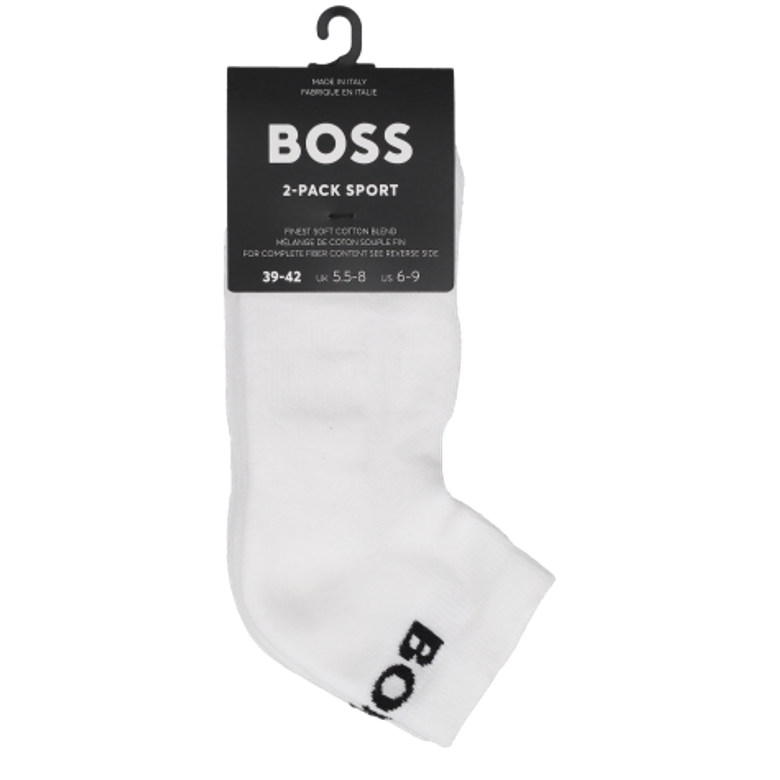 Boss 50469859 100 2P AS Sport CC socks in white