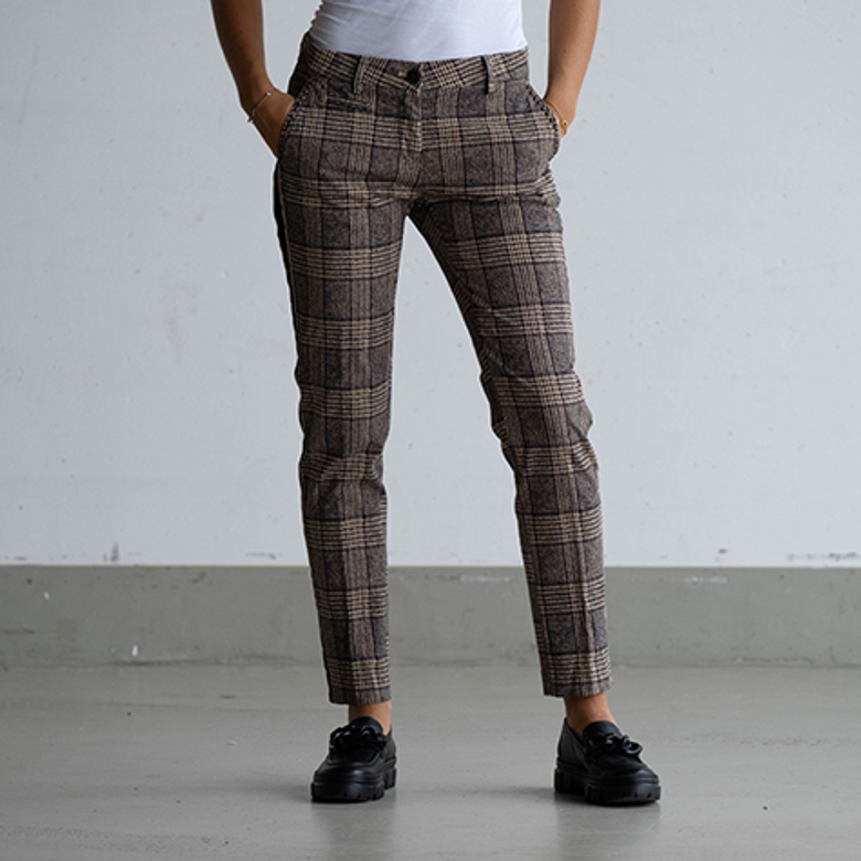 Mason's CE11S34 830 pants in brown