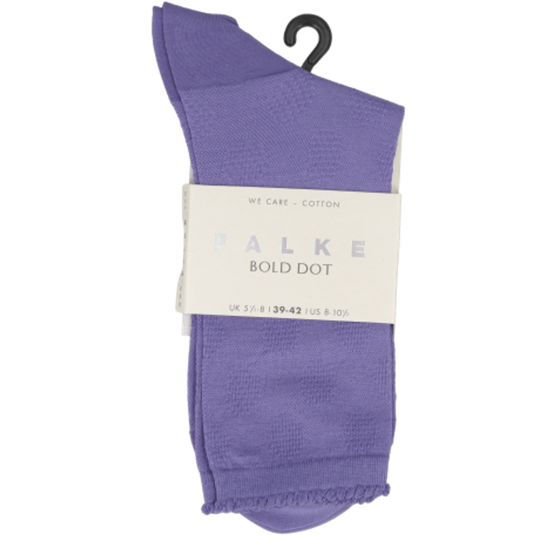 Falke 46067/8305 Bold Dot SO socks in purple