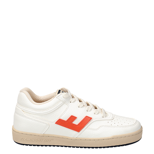 Flamingos' Life RETRO 90’s WHITE ORANGE BICOLOR Sneaker in weiß