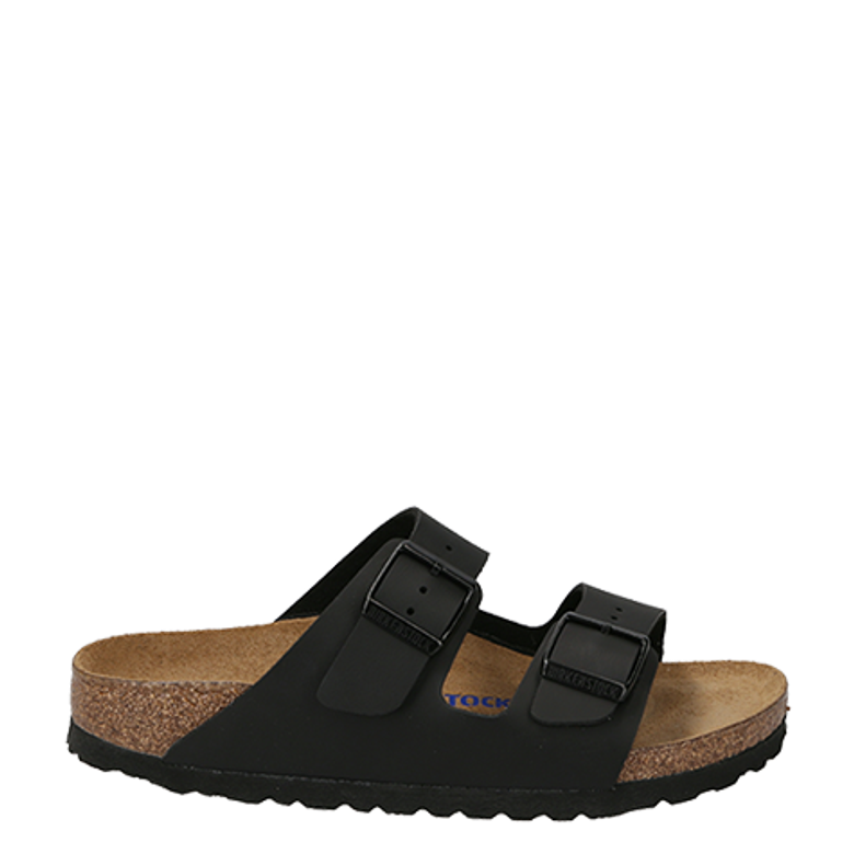 Birkenstock Arizona soft footbed slippers in black