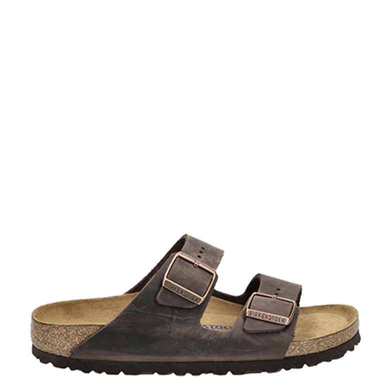 Birkenstock 452763 Arizona slippers in brown