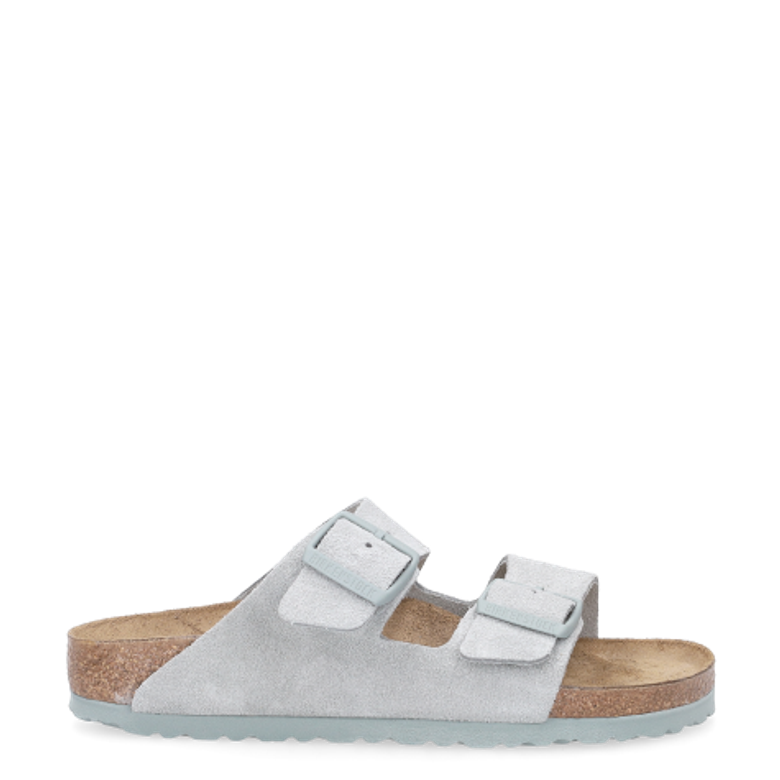 Birkenstock 1029215 ARIZONA SUEDE LEATHER slippers in blue