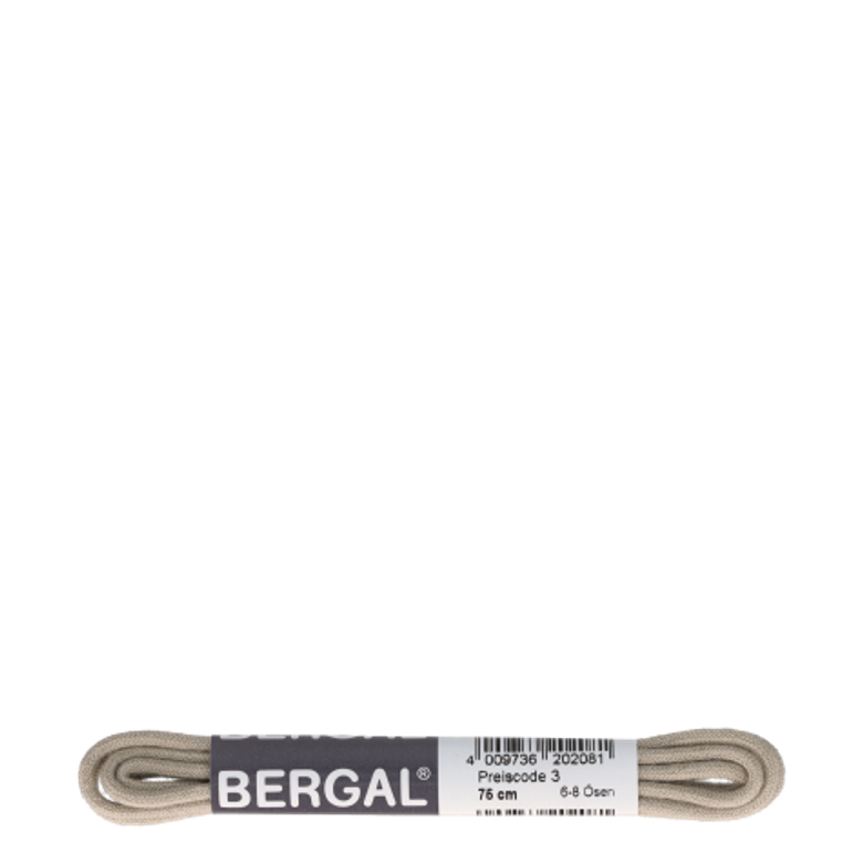 Bergal Round 8820-414 Shoelaces in gray