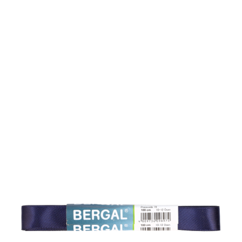 Bergal 8818 227 Satin laces 8184227 Shoelaces in blue