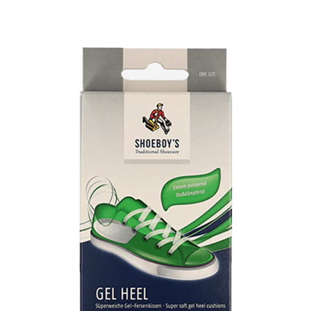 Shoeboy's 82259 Gel Heel insoles in white