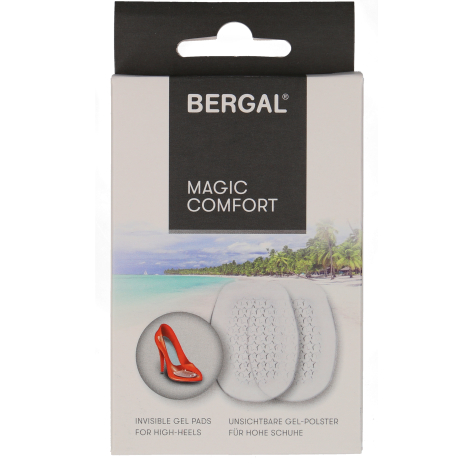 Bergal Easy Step Gel-Halbsohle – Samtige Einlage Für Mehr Komfort In Allen Schuhen
