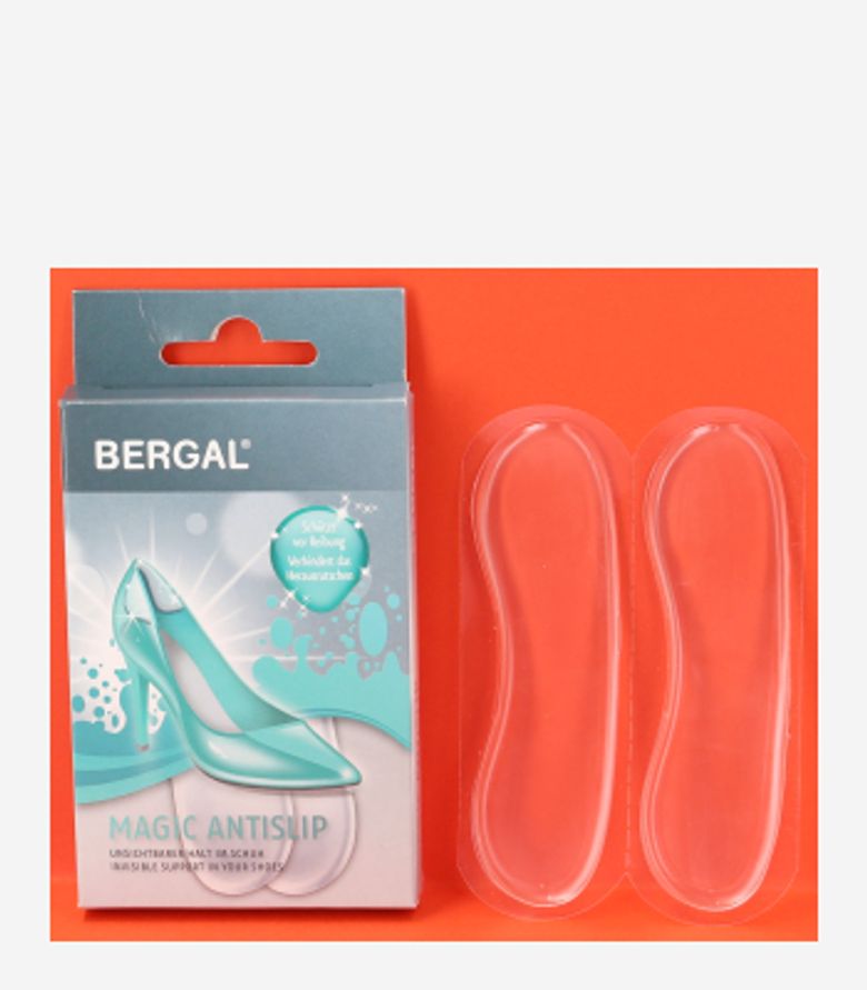 Bergal 86897 Magic Antislip insoles in orange