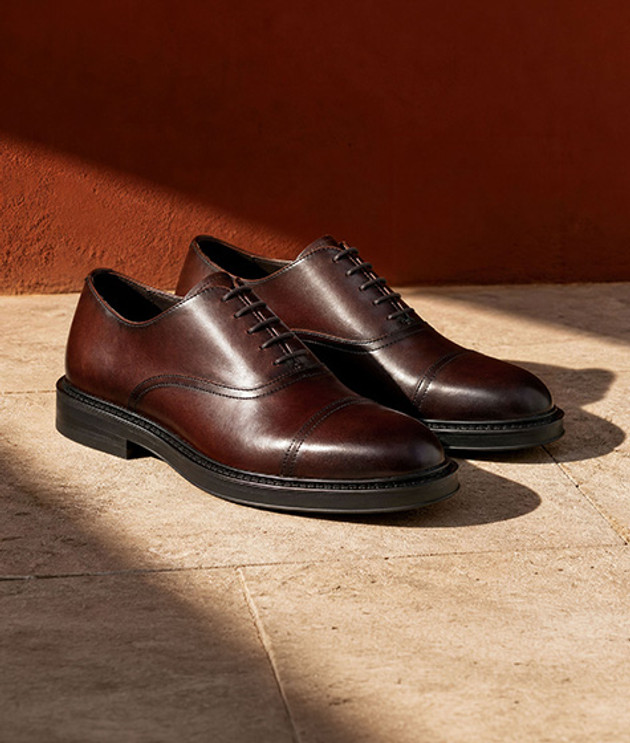 GEOX BEXFORD Lace-Up Shoes in Brown