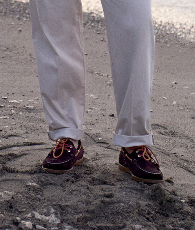 Sebago PORTLAND ARTISAN Lace-Up Shoes in Brown