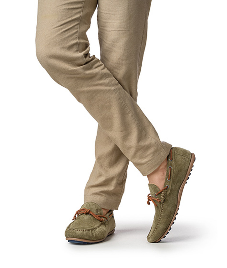 Floris van Bommel De Drijver lace-up shoes in green