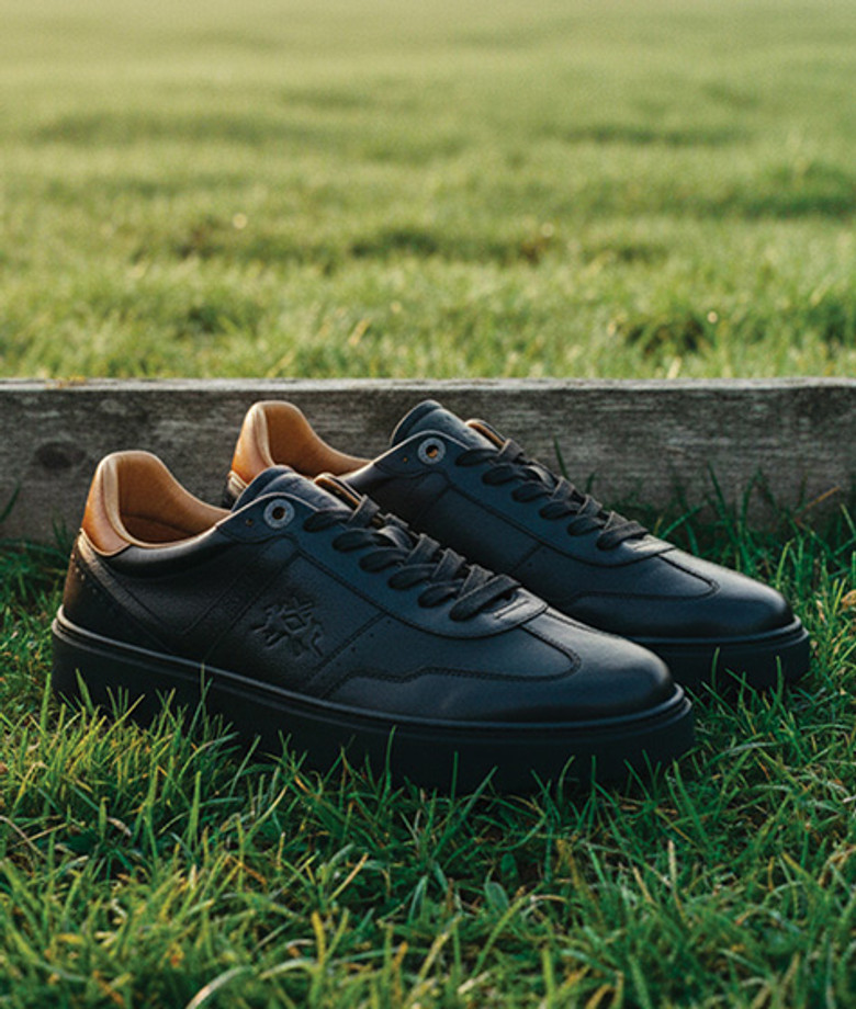 La Martina FRIDA sneaker in black