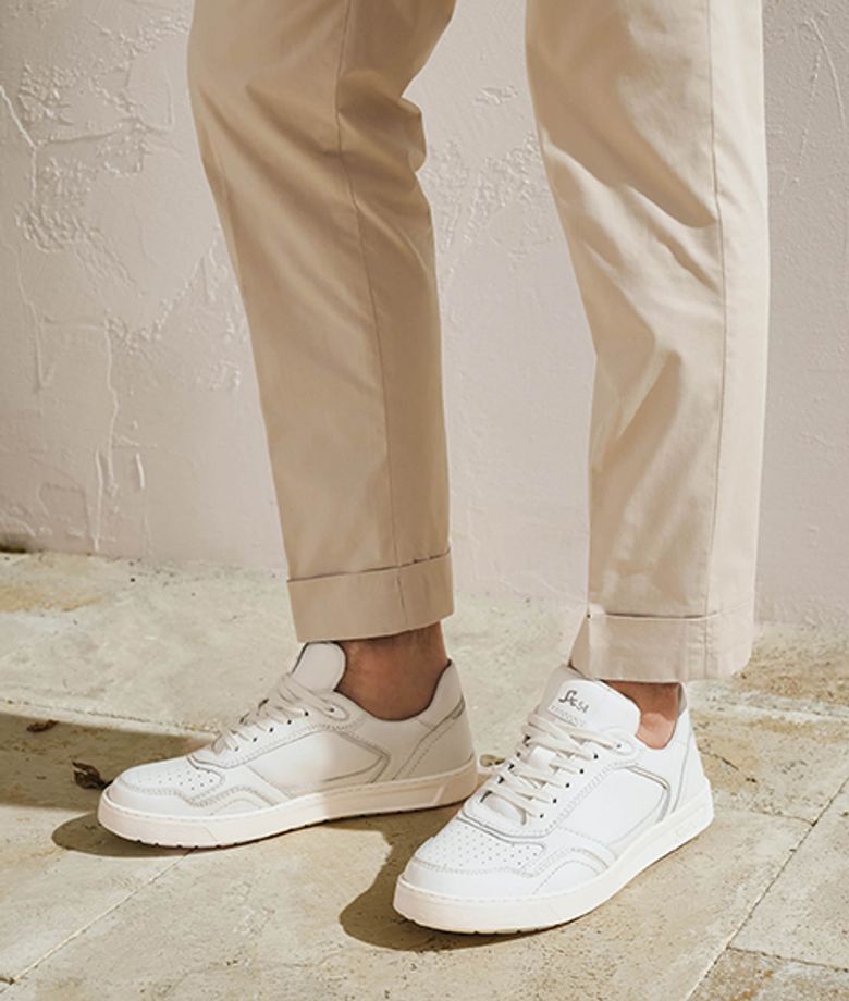 Sioux 11410 TEDROSO-704 sneaker in white