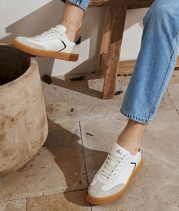 Sioux 11933 TEDROSO-708 sneaker in white