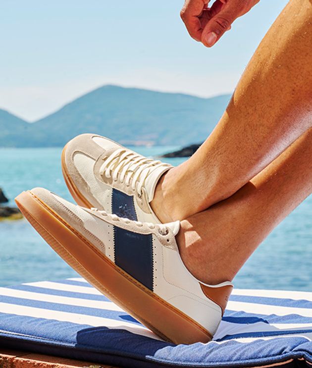 La Martina HERITAGE SNEAKER sneaker in white