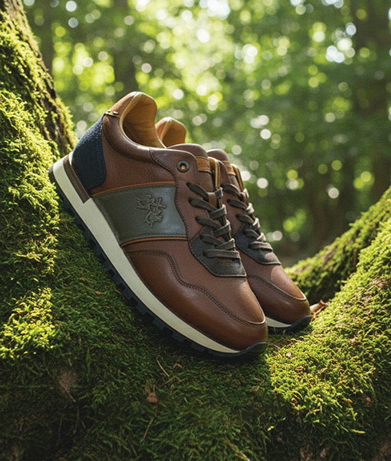 La Martina TODI sneaker in brown