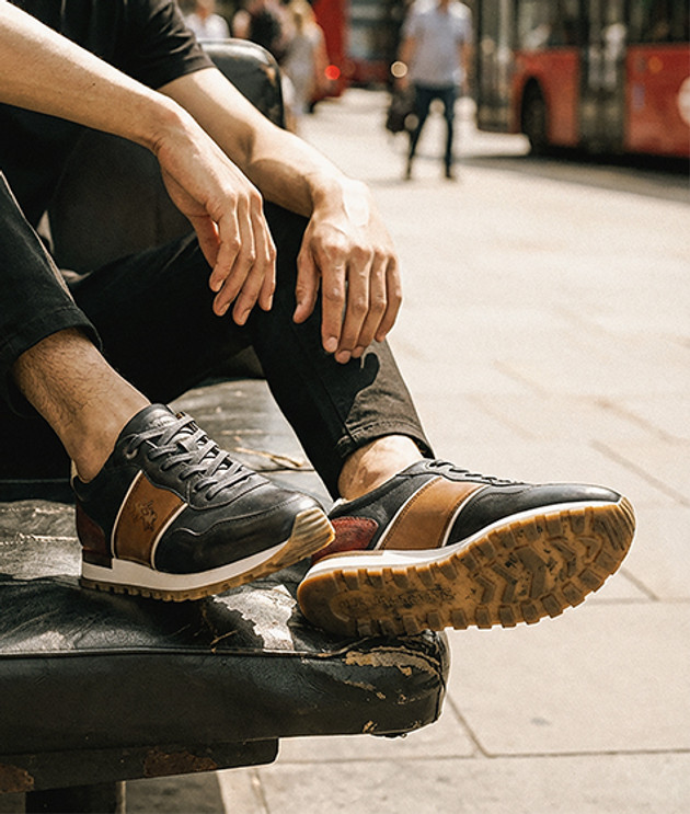 La Martina TODI sneaker in blue