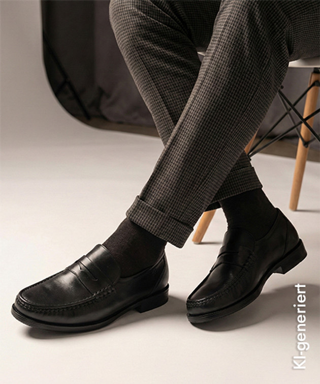Sioux 13050 SASSODOR-700 Slipper in schwarz