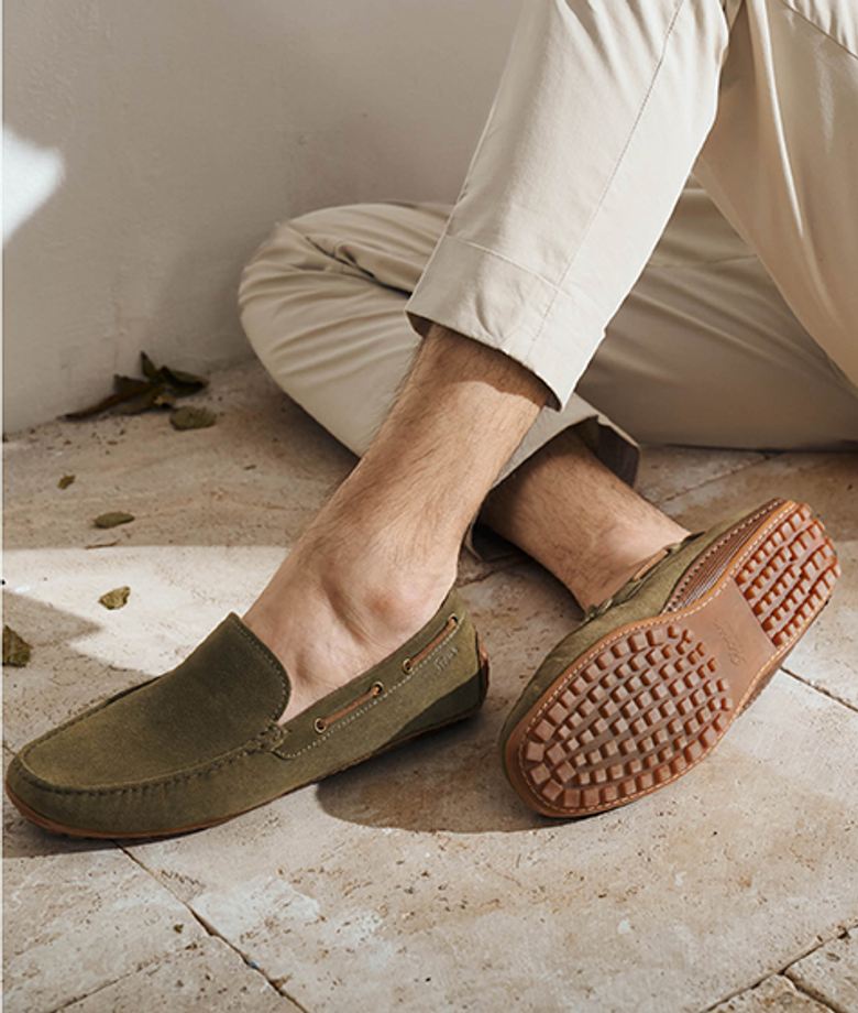 Sioux 12135 CALLIMO slip-on shoe in green