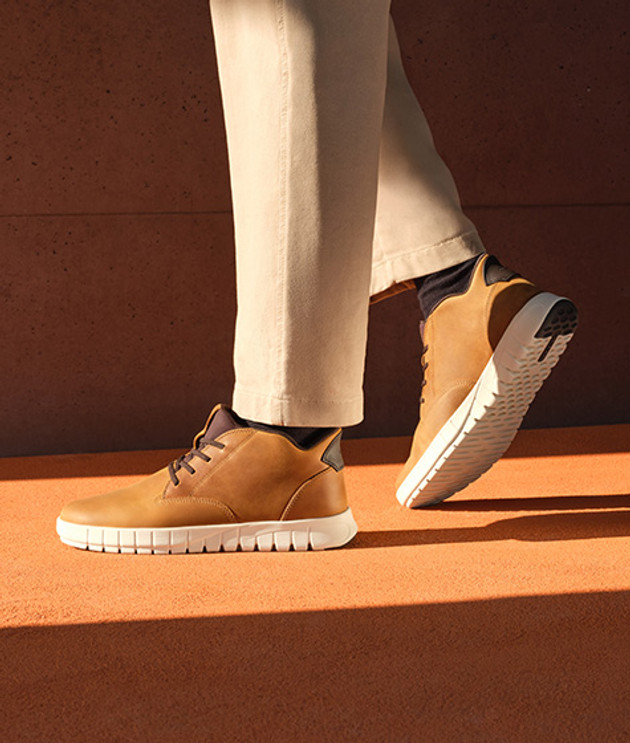 GEOX FLEXTRIDE sneaker in brown