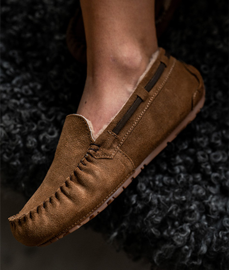 Shepherd 21-13781056 STEFFO slippers in brown