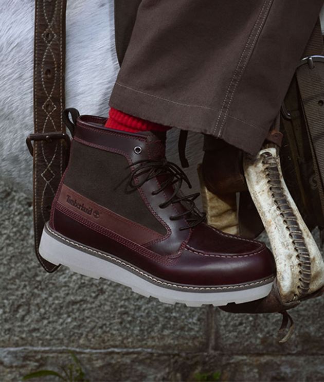 Timberland A6CE2 BRITTON MILLS MID LACE UP boots in brown