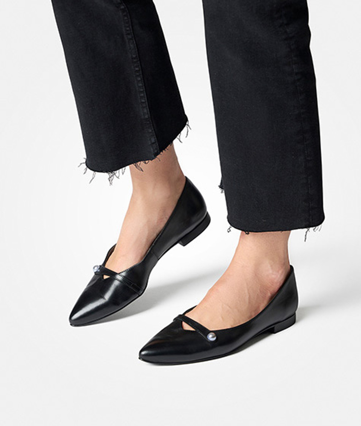 Paul Green 1066-045 Ballerina in black buy online display picture 1