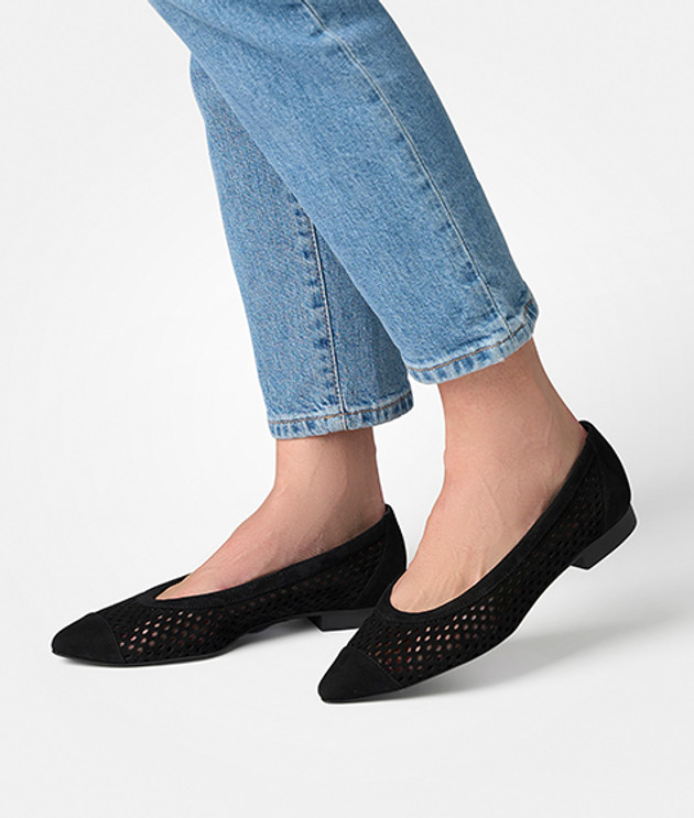 Paul Green 1215-019 ballerina in black