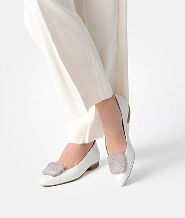 Paul Green 1181-029 ballerina in white