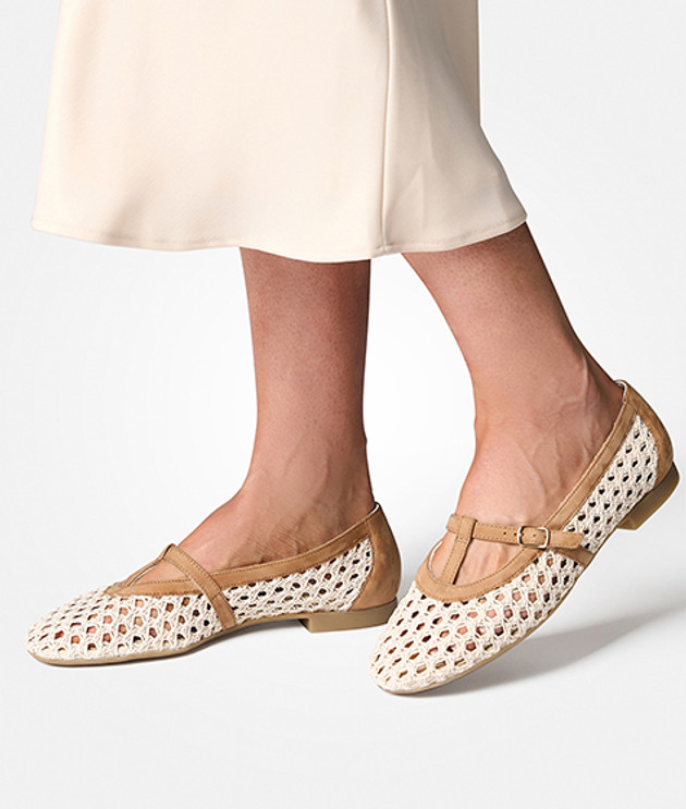 Paul Green 1143-000 ballerina in white