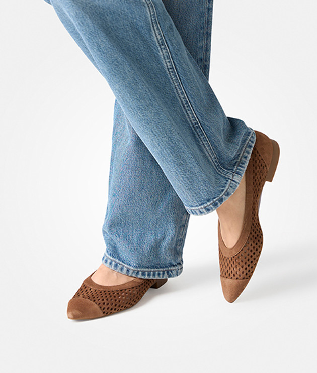 Paul Green 1215-049 Ballerina in brown