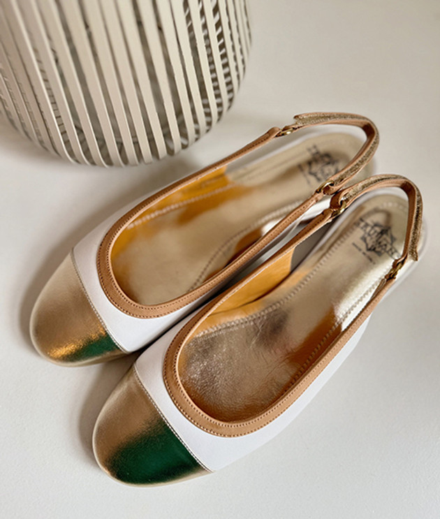 Truman's 4100 142 BIANCO Peeptoes