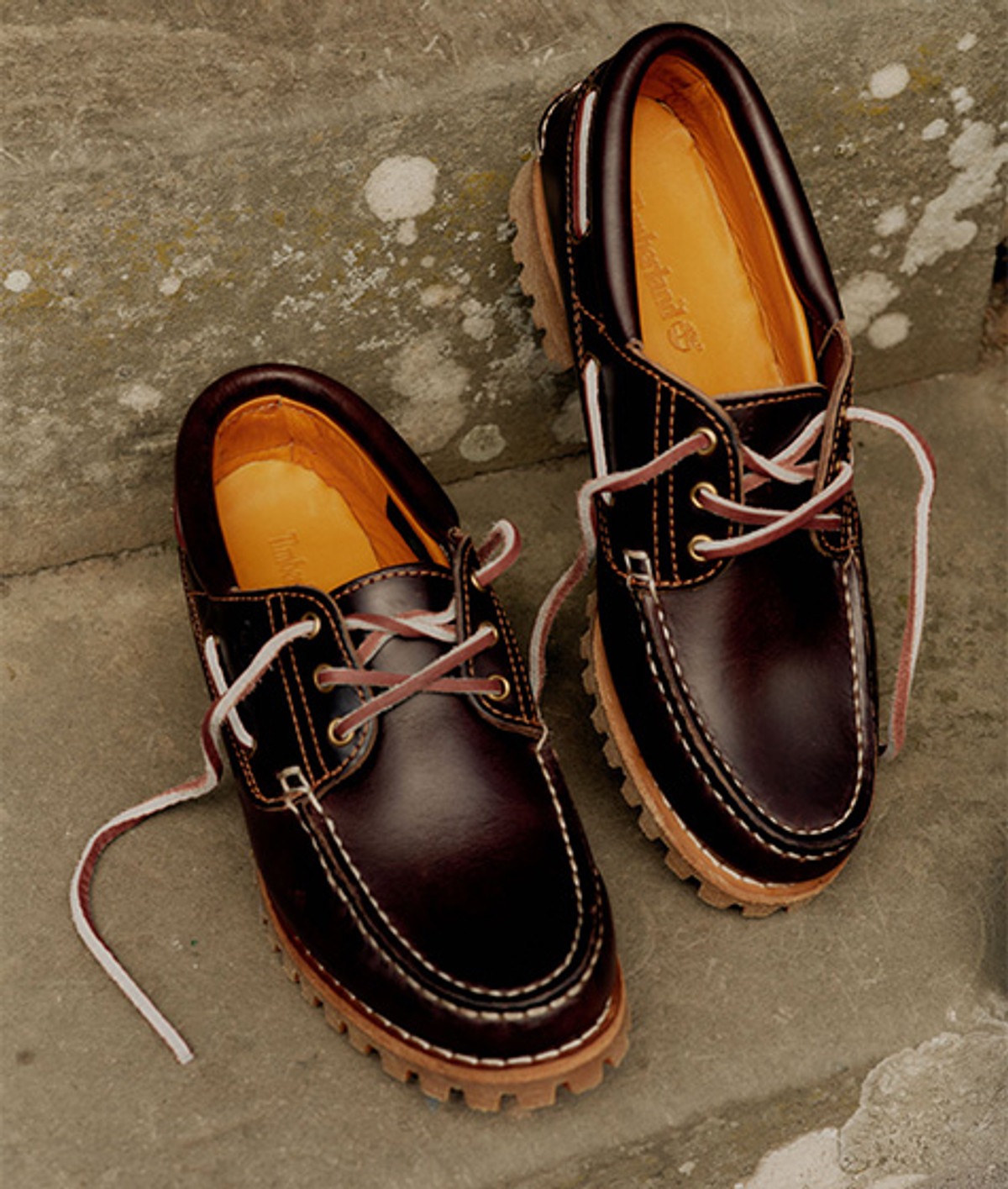 Timberland men’s brown leather lace loafer 12m SKU 6273 Men main image 3