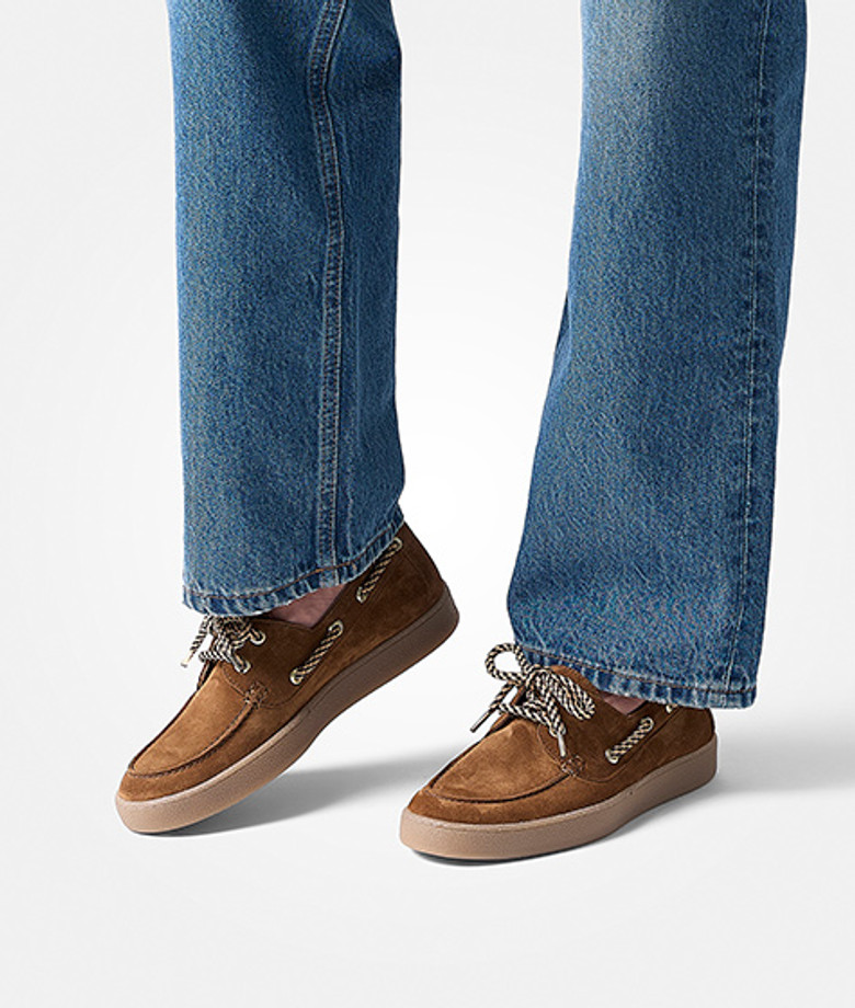 Paul Green 1185-008 lace-up shoes in brown