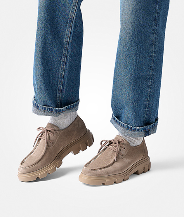 Paul Green 1183-020 lace-up shoes in beige