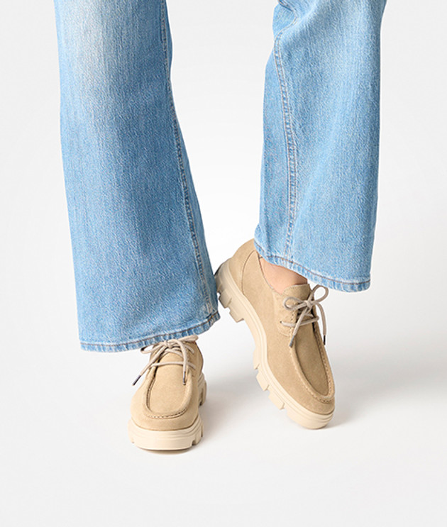 Paul Green 1183-049 Schnürschuhe in beige