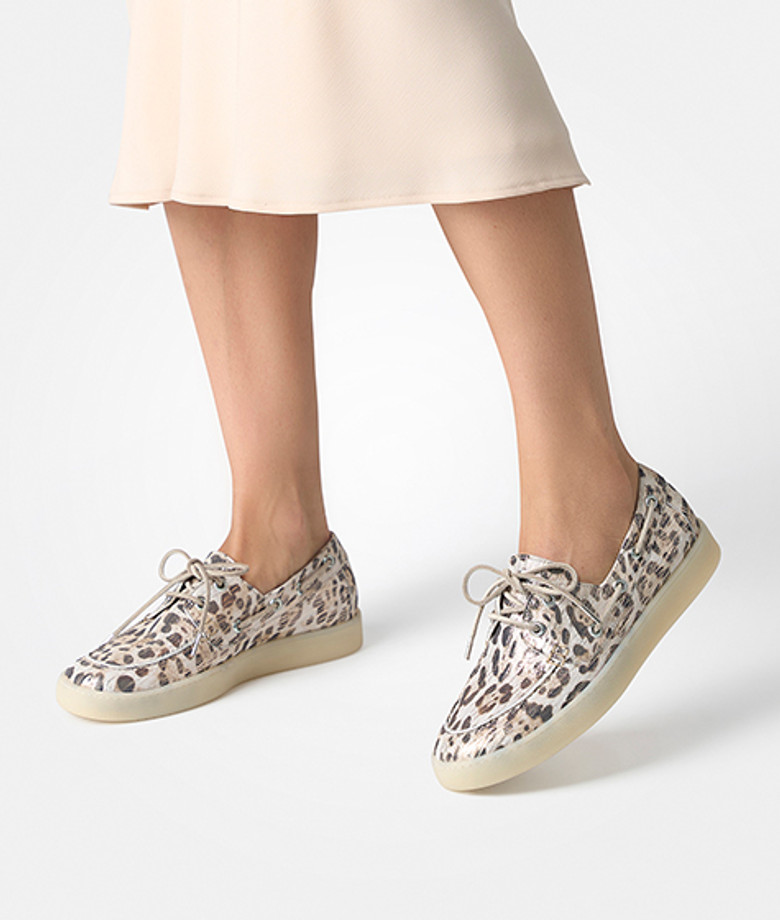 Paul Green 1185-069 lace-up shoes in beige