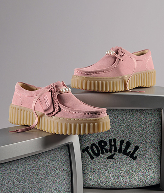 Clarks Torhill Bee 26184585 4 Schnürschuhe in rose