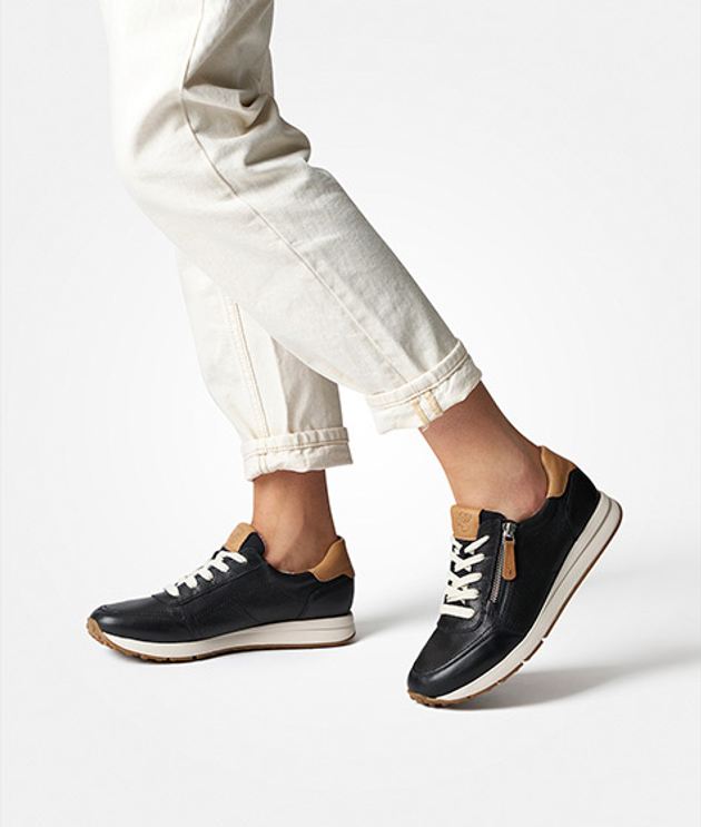 Paul Green 4085-078 sneaker in black