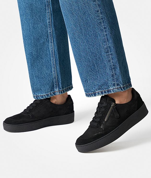 Paul Green 5480-018 sneaker in black