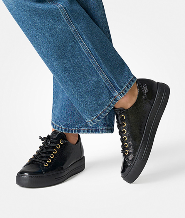 Paul Green 4081-598 sneaker in black