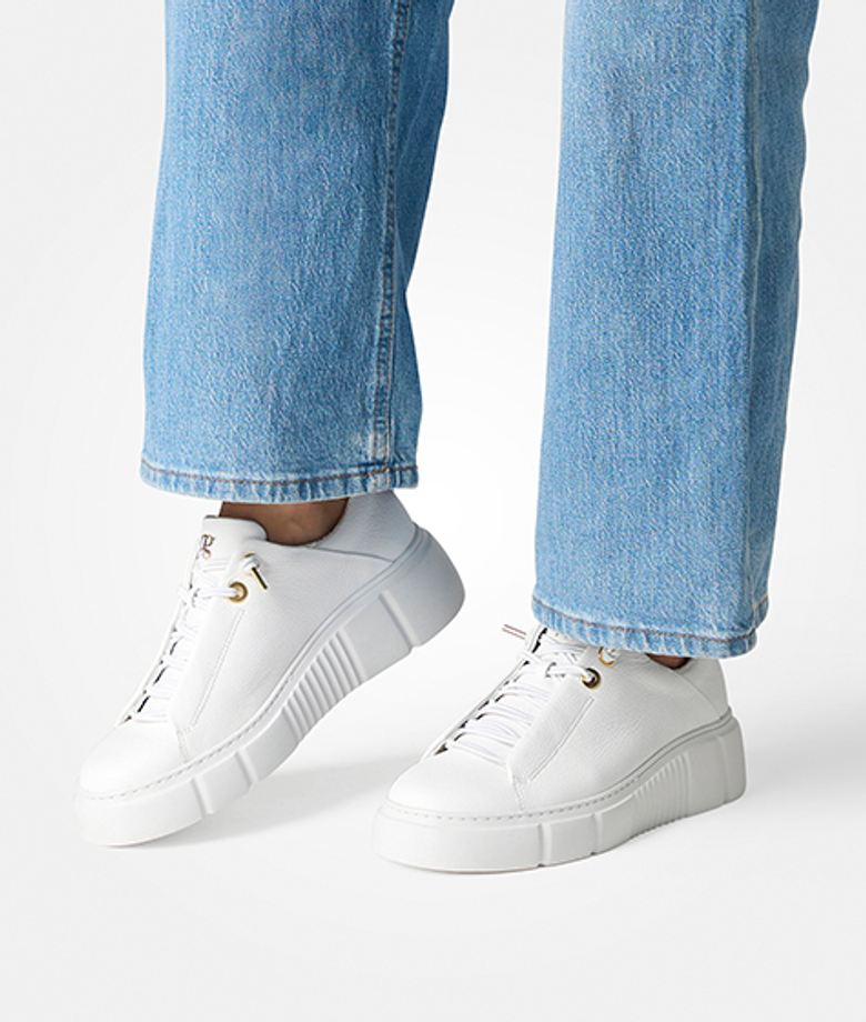 Paul Green 5418-037 sneaker in white