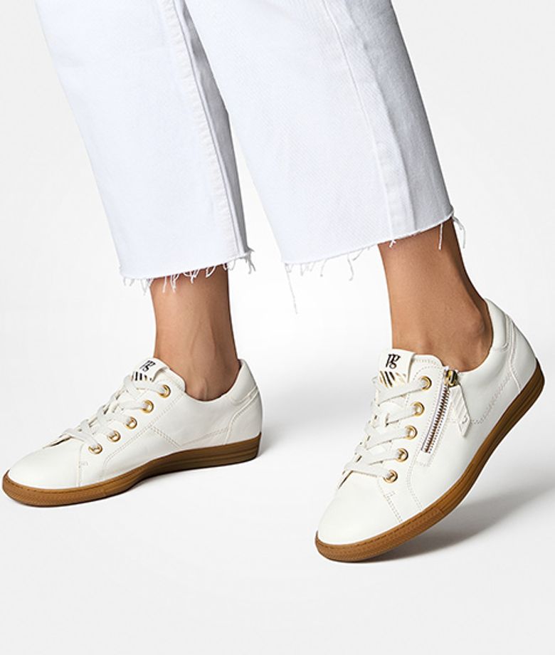 Paul Green 4940-177 sneaker in white