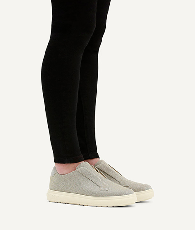 Peter Kaiser 74640 910 sneaker in silver