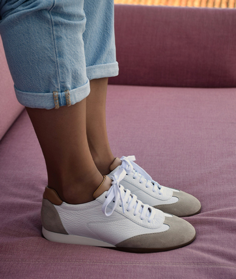 Truman's 4190 168 BIANCO sneaker in white