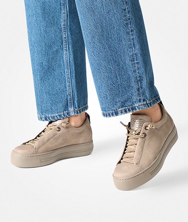 Paul Green 5017-418 sneaker in gray