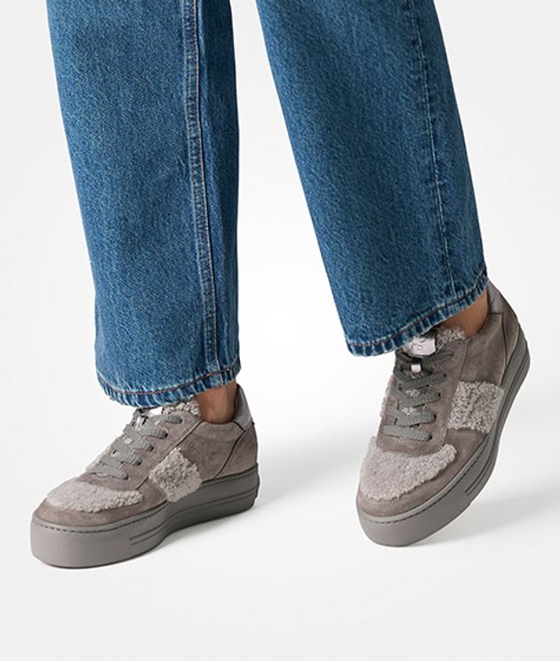 Paul Green 5487-008 sneaker in gray