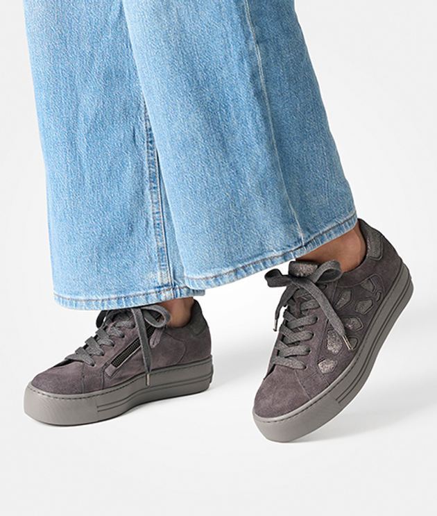 Paul Green 5479-008 sneaker in gray